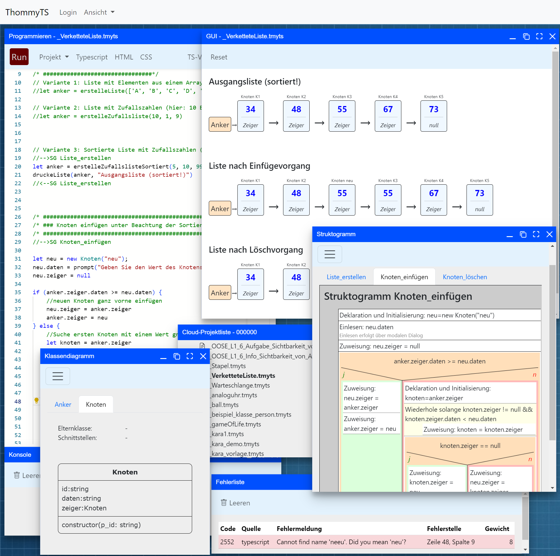 Thommy für Typescript